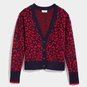 Vineyard Vines Leopard Wool Sweater
